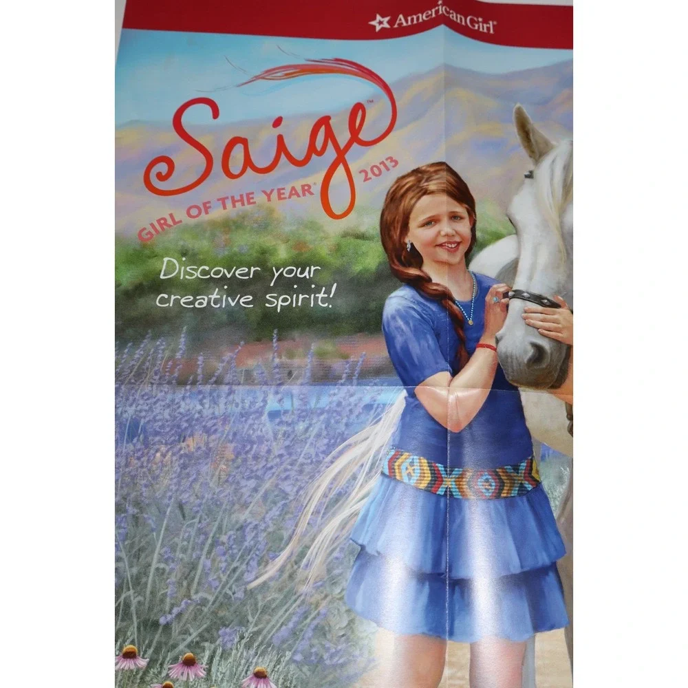 American Girl Doll Girl of Year 2013 Saige 2 Movie Book Wall Posters 18
